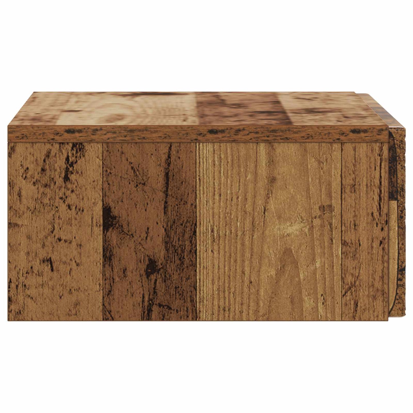 Wall-Mounted Side Table Old Wood 87.5 x 34.5 x 17 cm