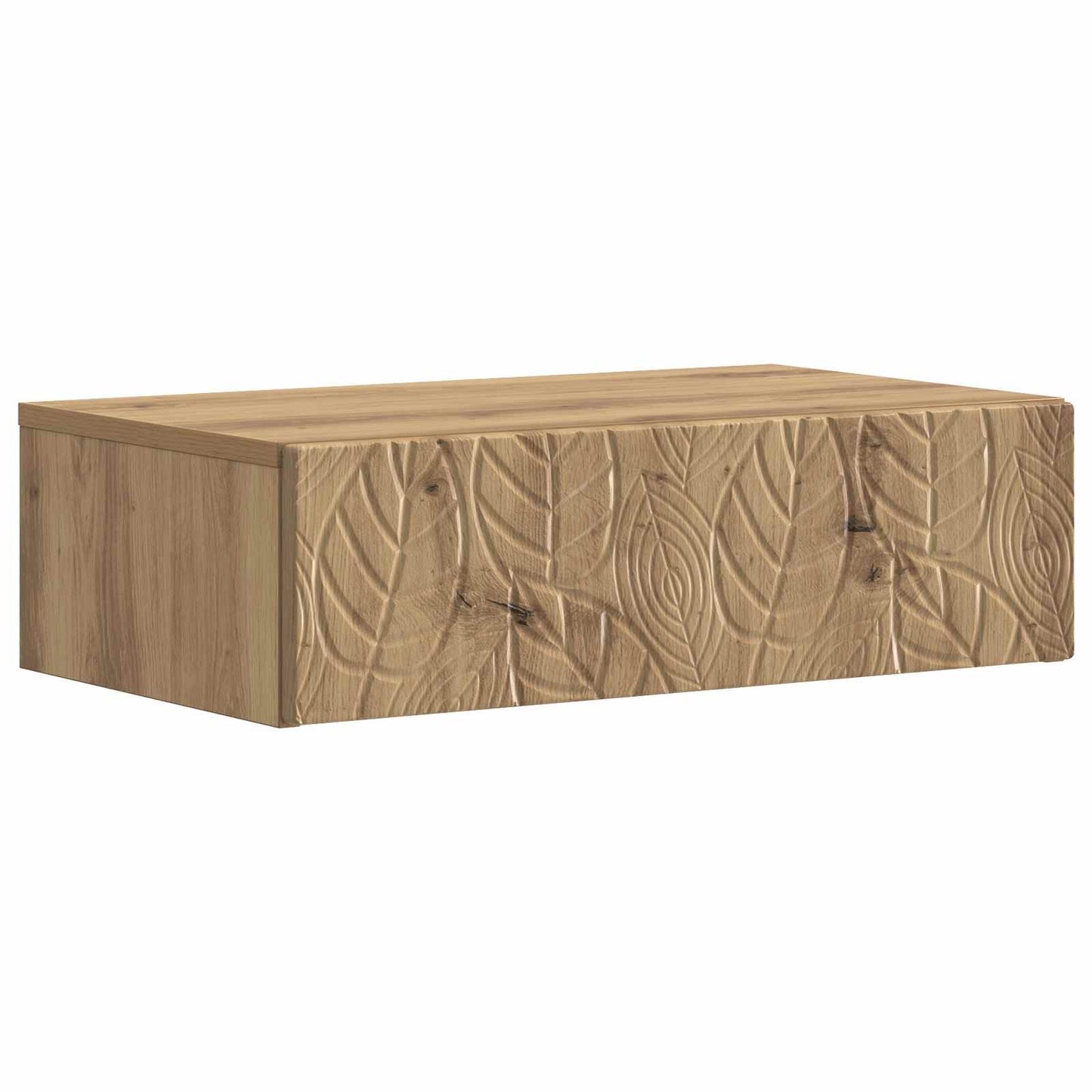 Wall-Mounted Side Table Artisan Oak 87.5 x 34.5 x 17 cm