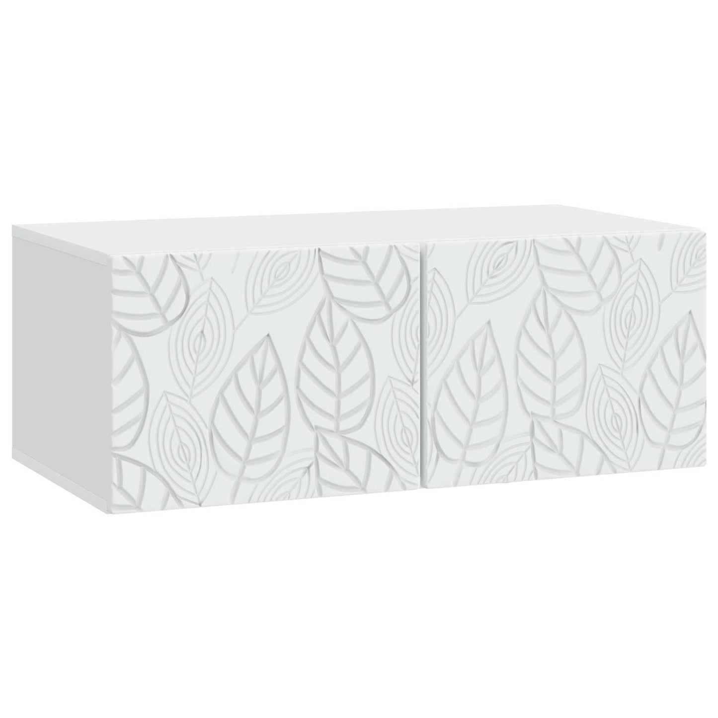Wall-Mounted TV Cabinet 59.5 x 41 x 30 cm White Engineered Wood
