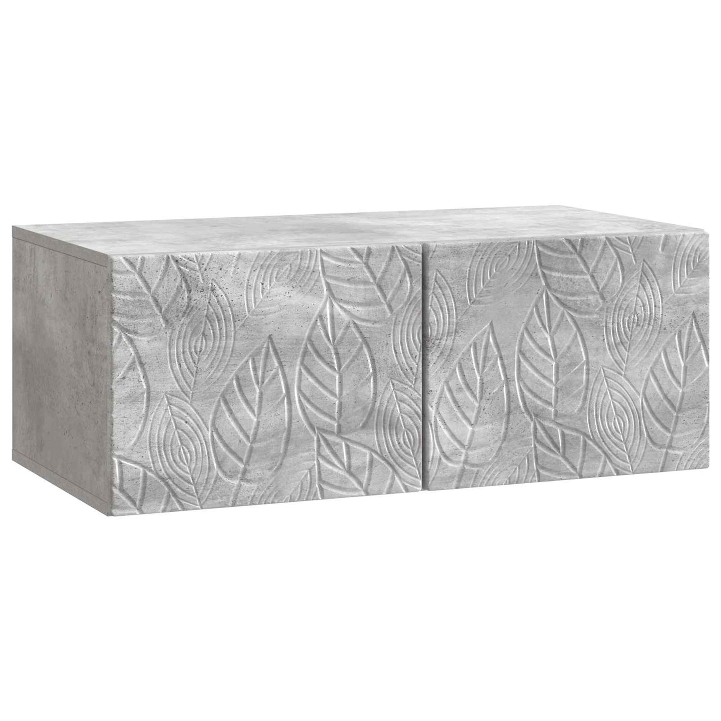 Wall-Mounted TV Cabinet 59.5 x 41 x 30 cm Concrete Grey
