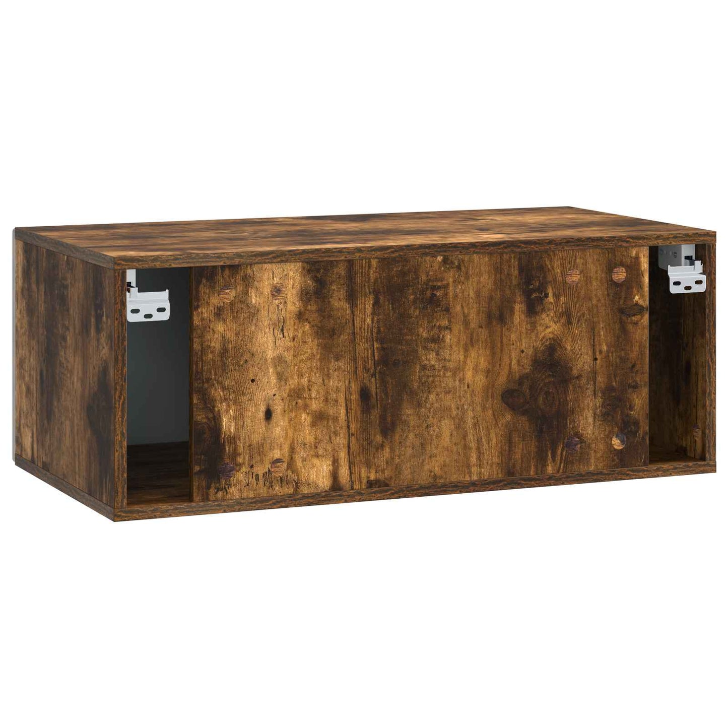 Wall-Mounted TV Cabinet 59.5 x 41 x 30 cm Smoked Oak