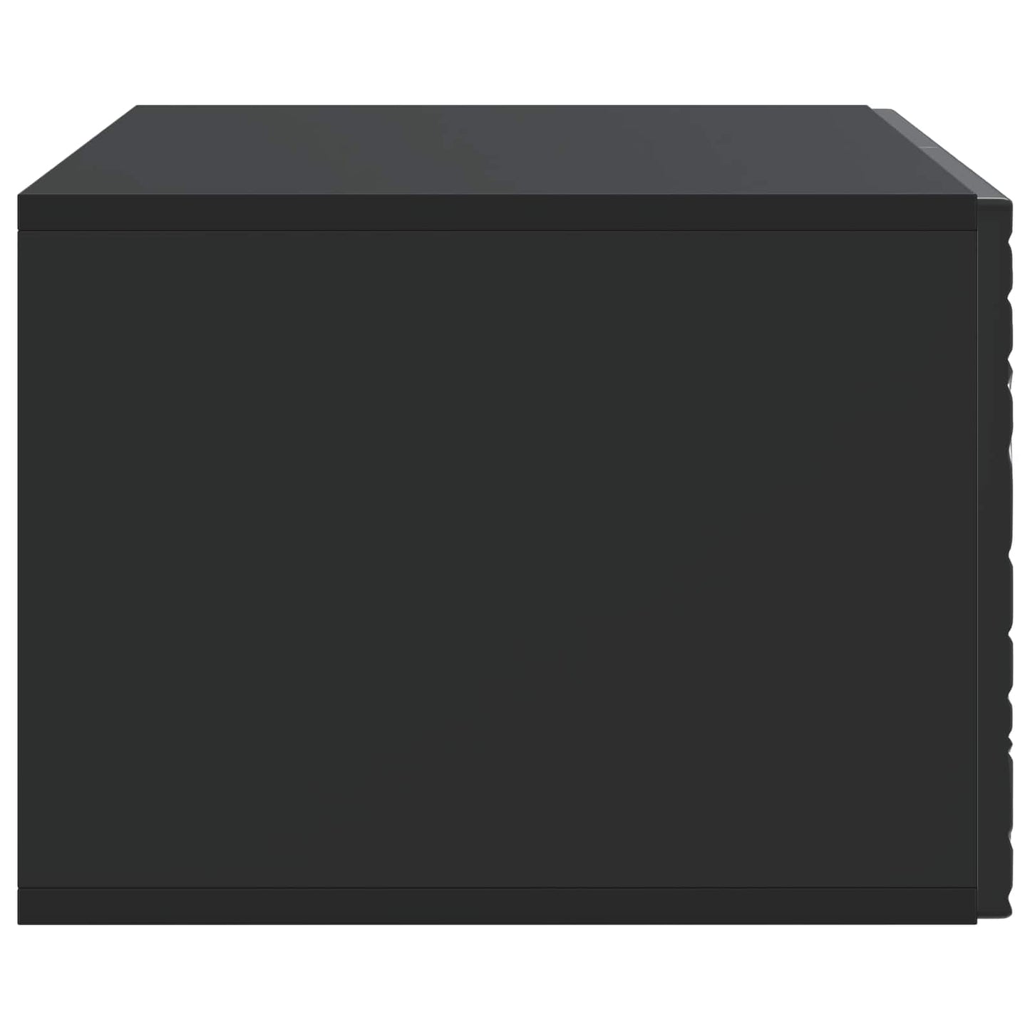 Wall-Mounted TV Cabinet 98 x 41 x 30 cm Black Engineered Wood