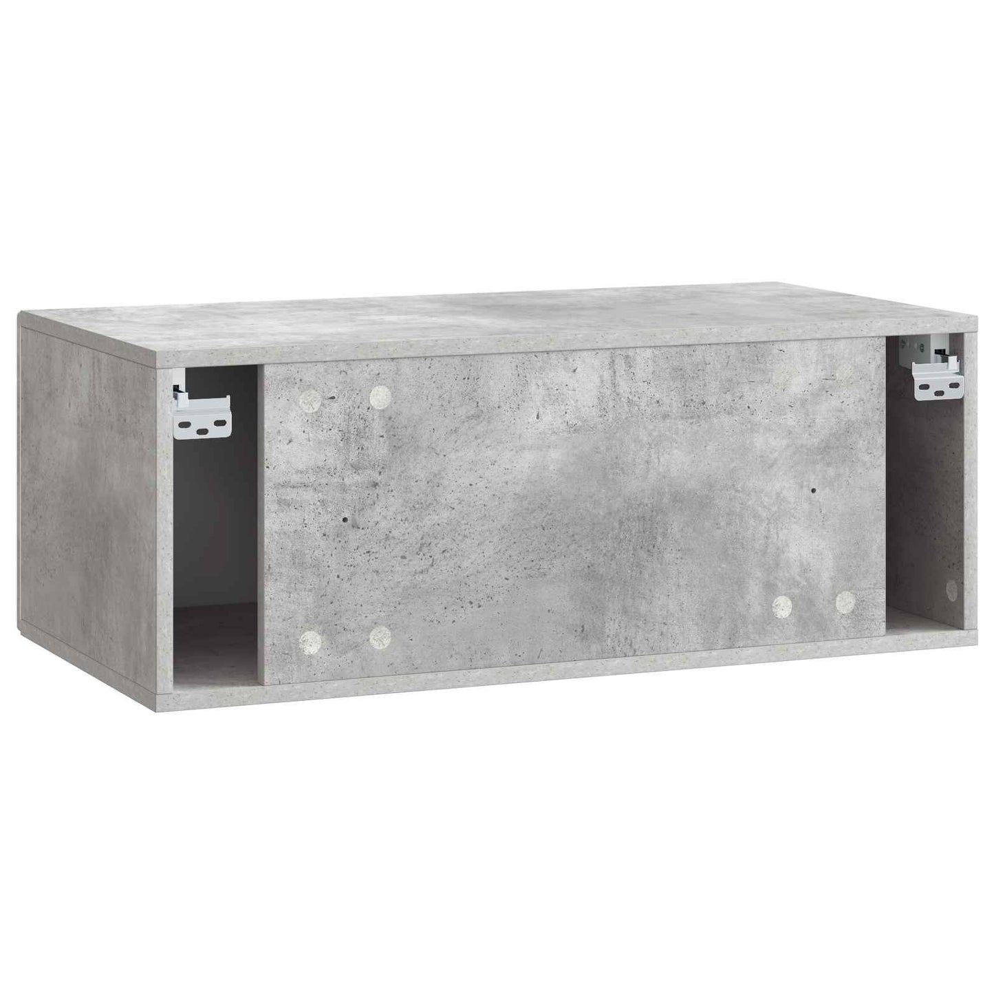 Wall-Mounted TV Cabinet 98 x 41 x 30 cm Concrete Grey