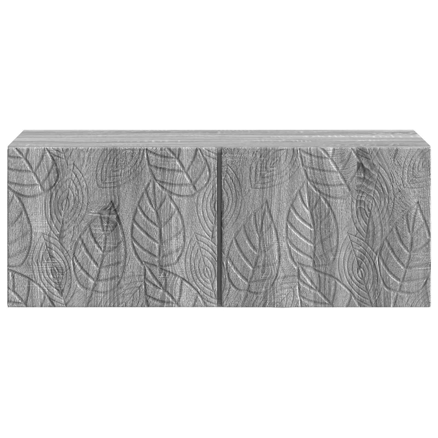 Wall-Mounted TV Cabinet 98 x 41 x 30 cm Grey Sonoma