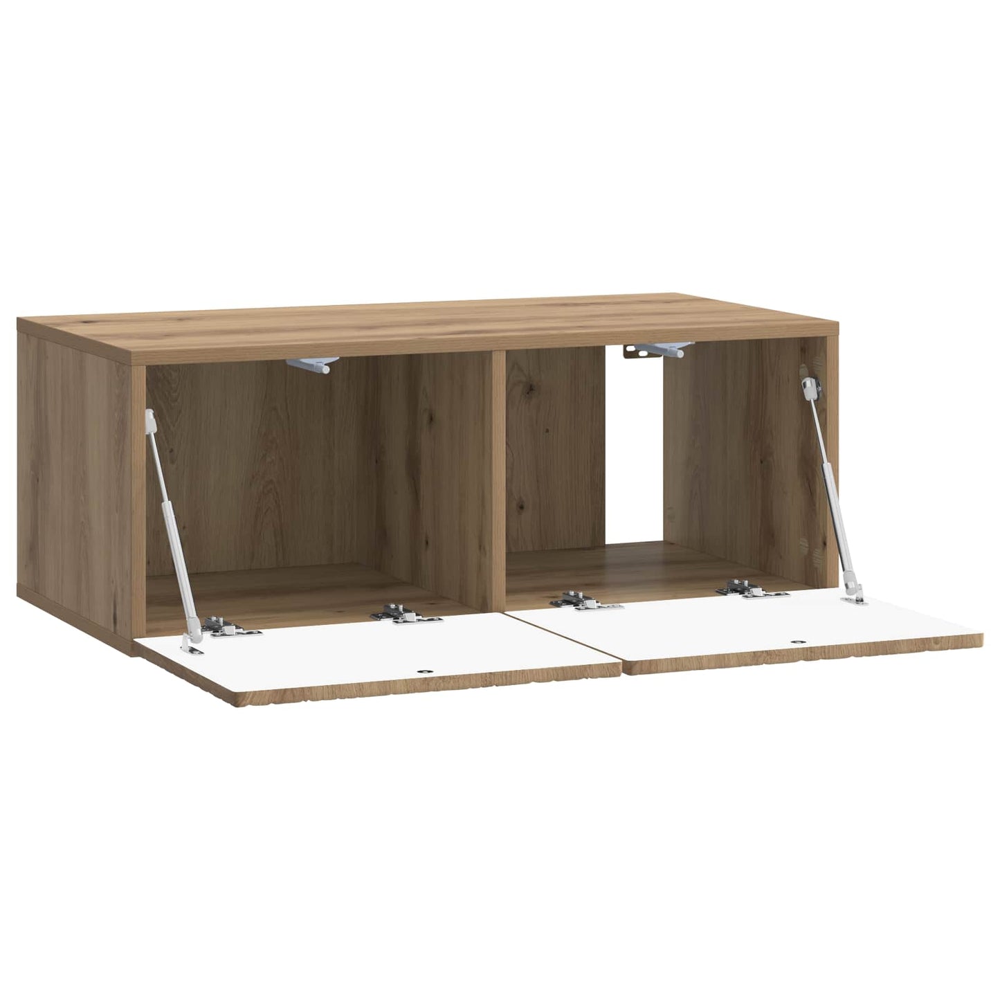Wall-Mounted TV Cabinet 98 x 31 cm Artisan Oak Engineered Wood