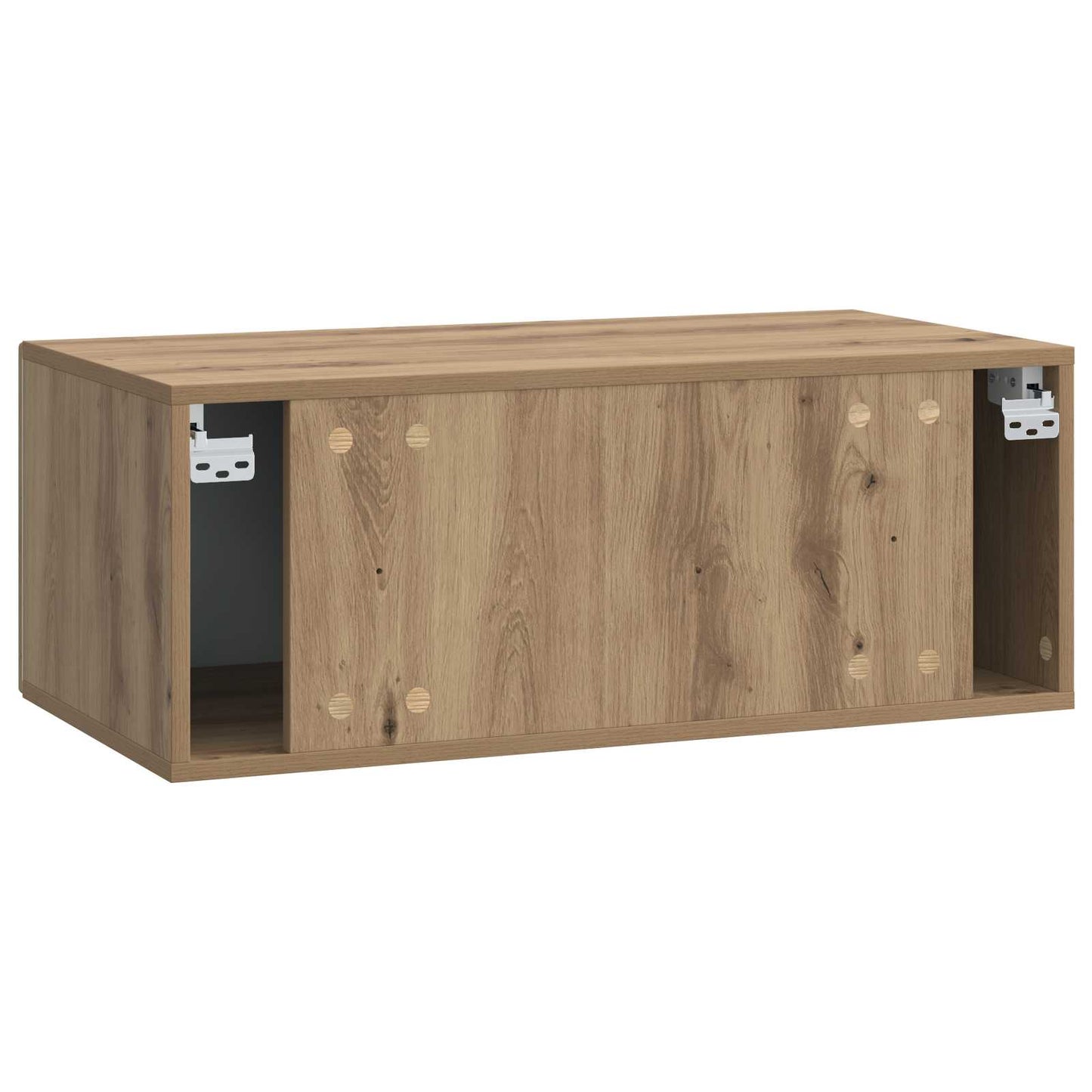 Wall-Mounted TV Cabinet 98 x 31 cm Artisan Oak Engineered Wood
