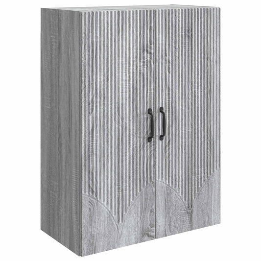 Wall-Mounted Cabinet Grey Sonoma 66 x 34.5 x 90 cm