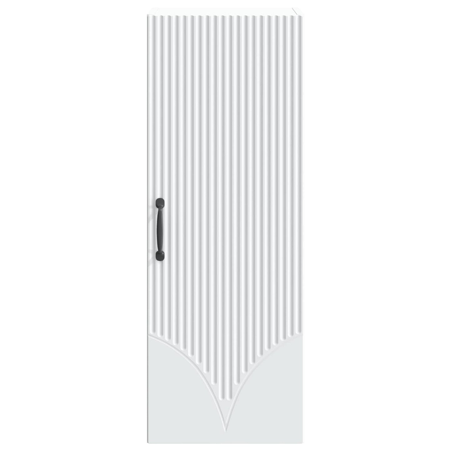 Wall-Mounted Cabinet White 33 x 34.5 x 90 cm Engineered Wood