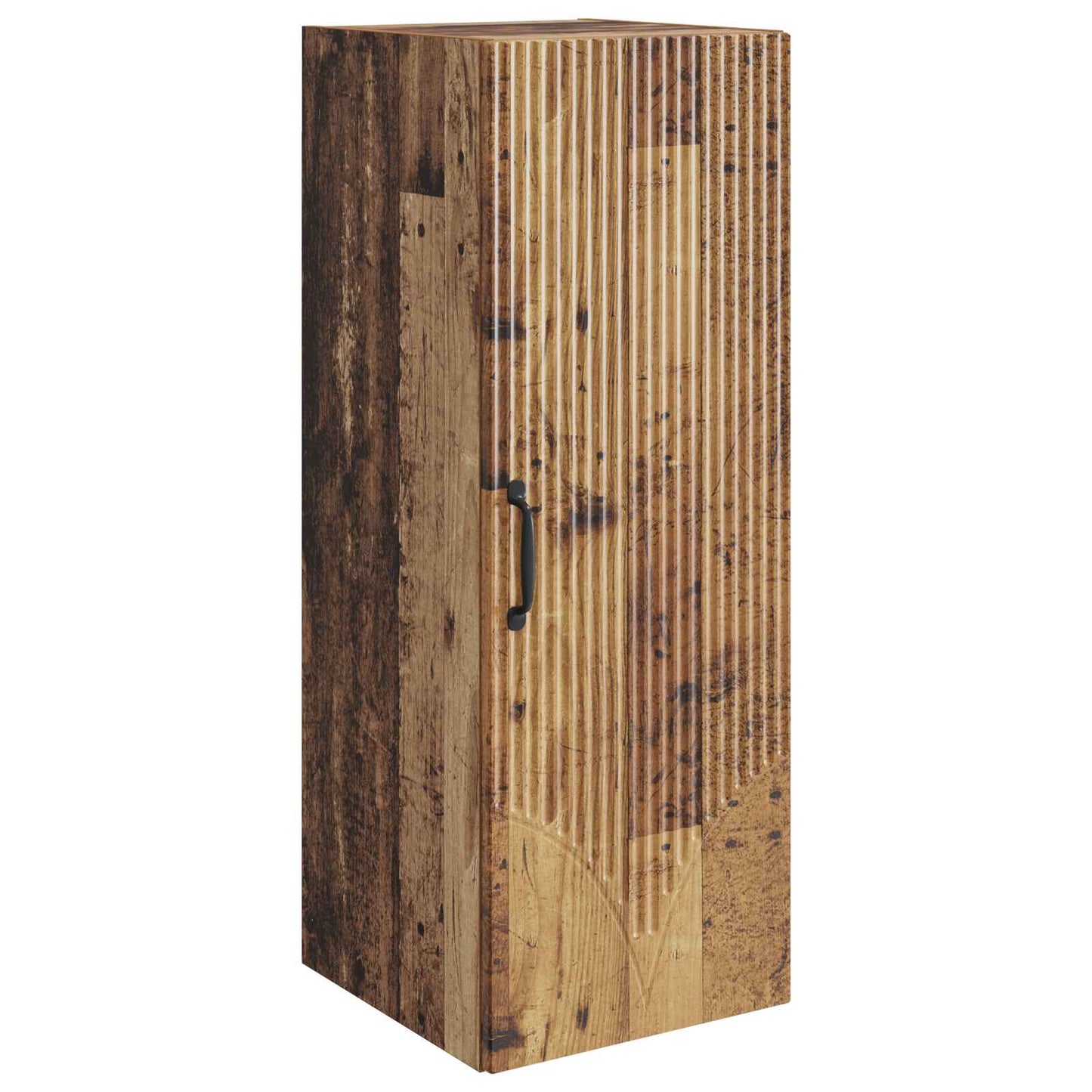 Wall-Mounted Cabinet Old Wood 33 x 34.5 x 90 cm Engineered Wood
