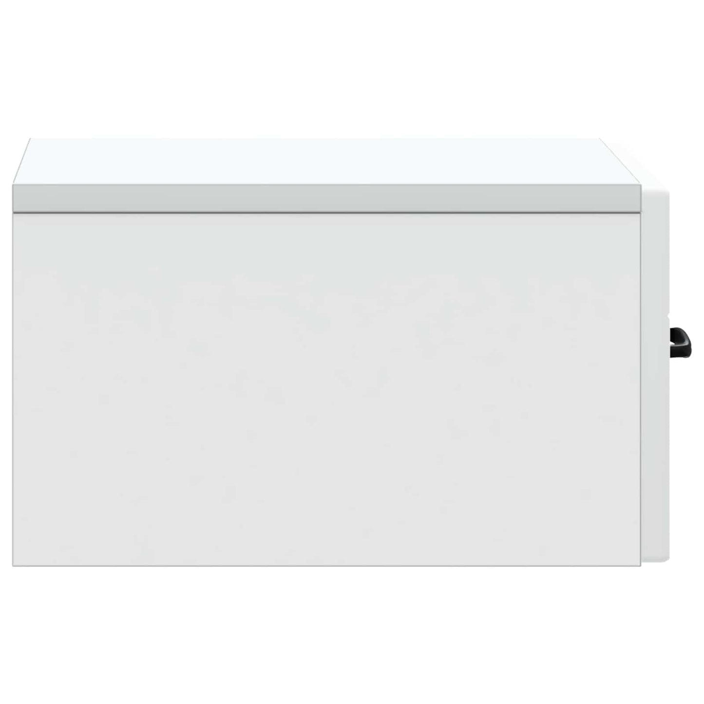 Wall-Mounted Bedside Cabinet White 34.5 x 33 x 20 cm