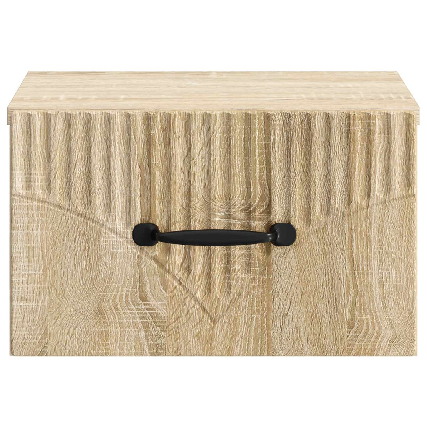Wall-Mounted Bedside Cabinet 2 pcs Sonoma Oak 34.5 x 33 x 20 cm