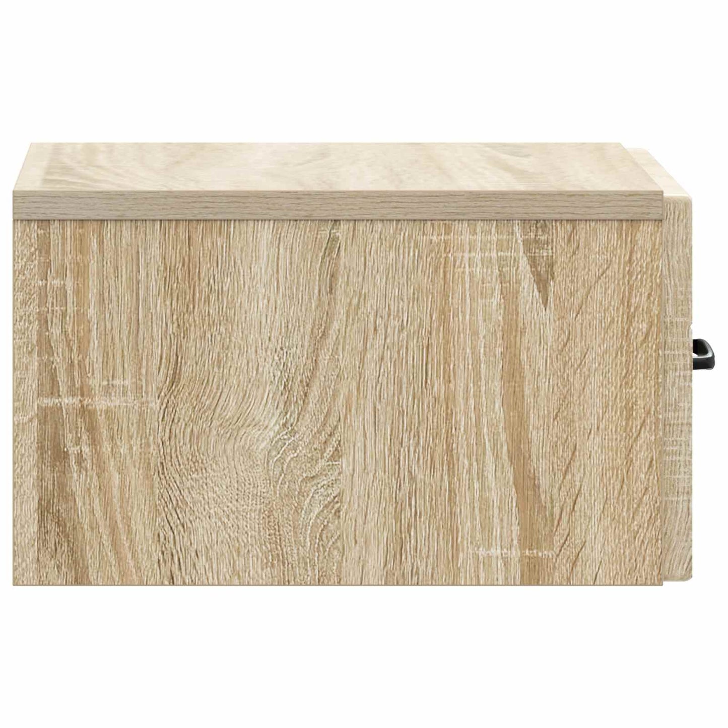 Wall-Mounted Bedside Cabinet 2 pcs Sonoma Oak 34.5 x 33 x 20 cm