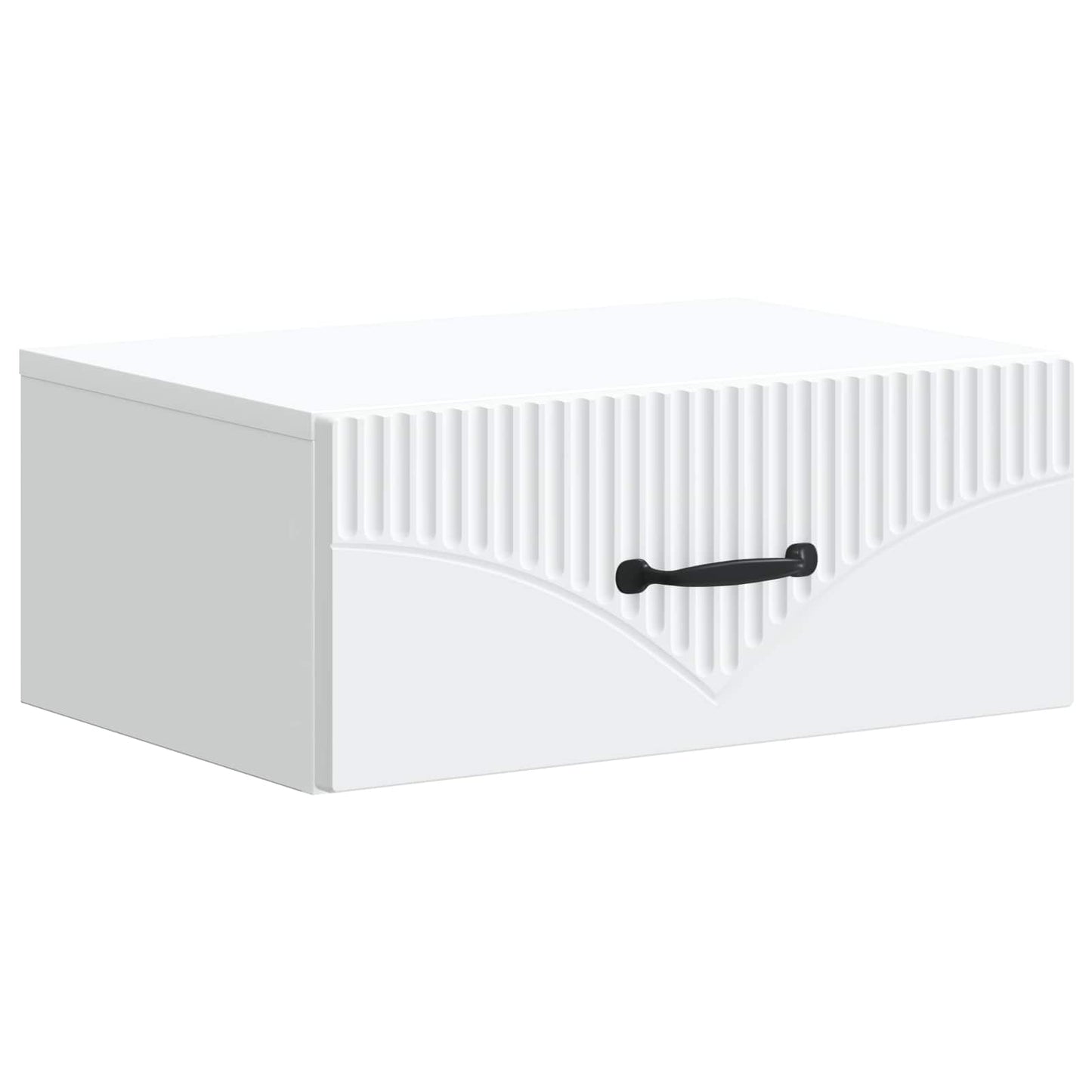Wall-Mounted Bedside Cabinet 2 pcs White 49 x 34.5 x 20 cm