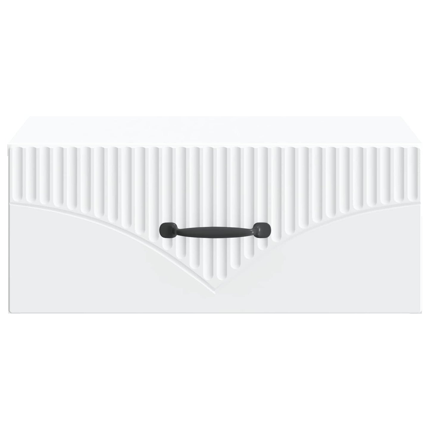 Wall-Mounted Bedside Cabinet 2 pcs White 49 x 34.5 x 20 cm