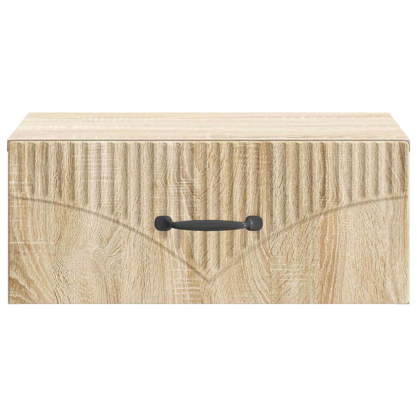 Wall-Mounted Bedside Cabinet 2 pcs Sonoma Oak 49 x 34.5 x 20 cm