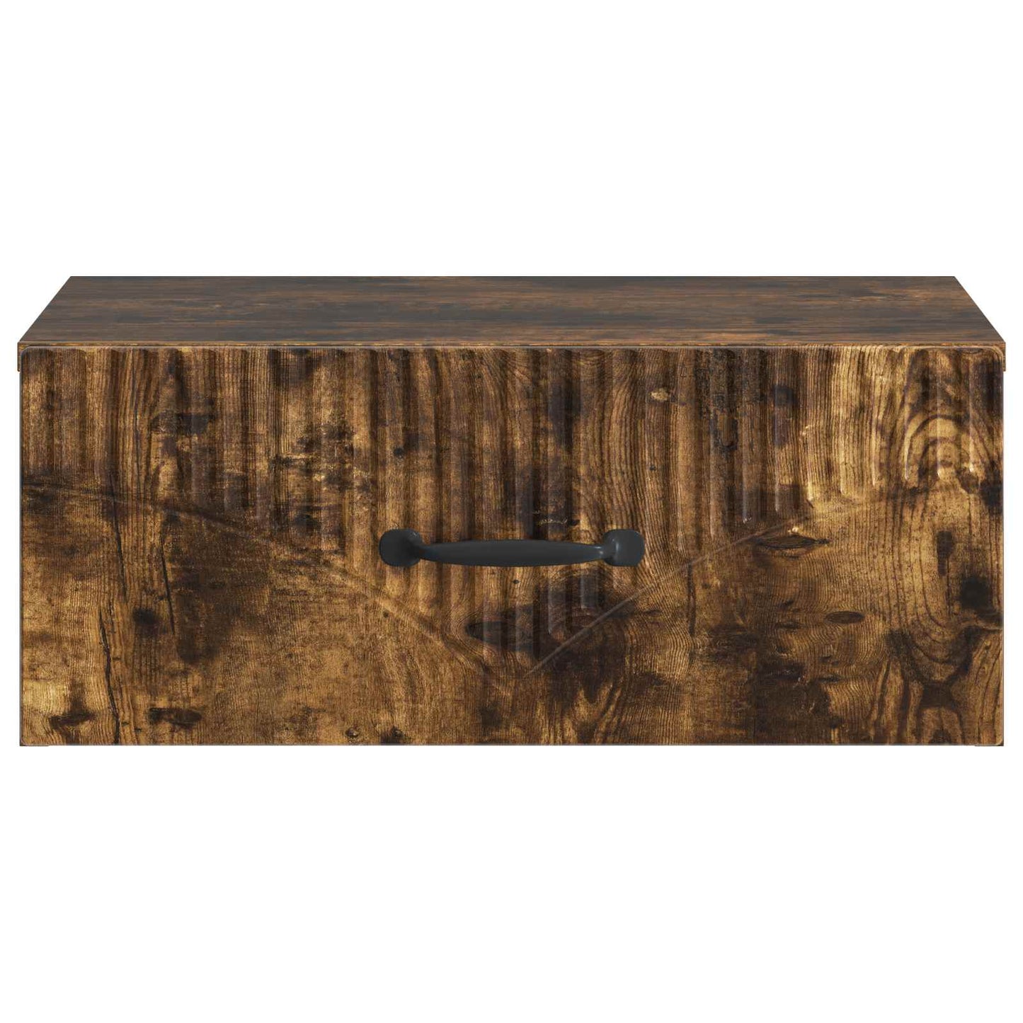 Wall-Mounted Bedside Cabinet 2 pcs Smoked Oak 49 x 34.5 x 20 cm