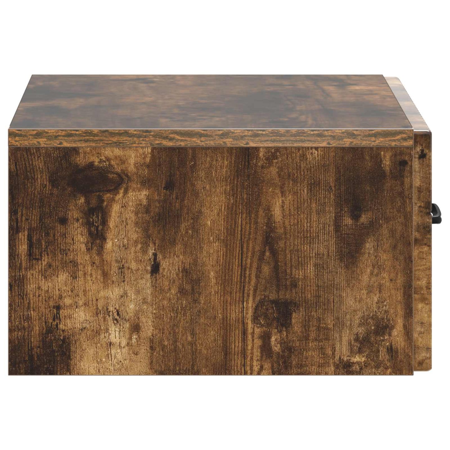 Wall-Mounted Bedside Cabinet 2 pcs Smoked Oak 49 x 34.5 x 20 cm