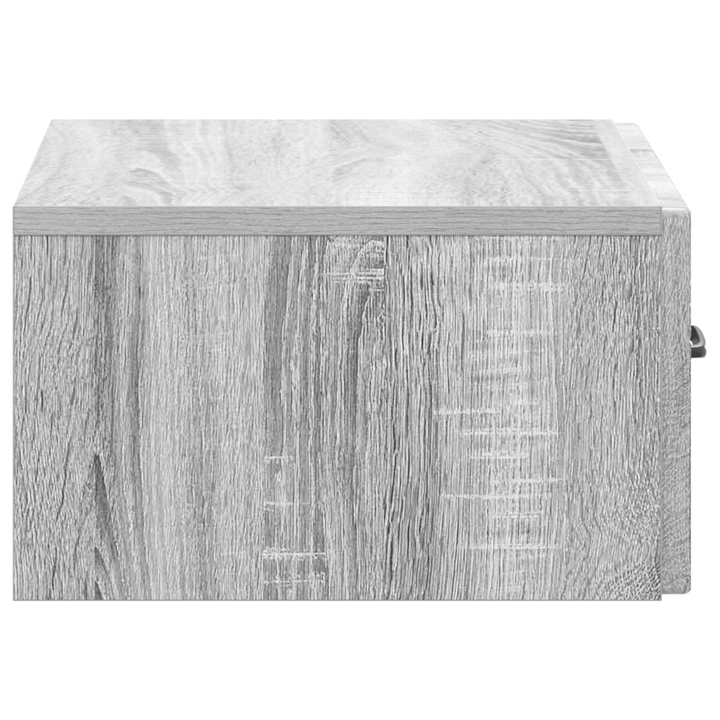 Wall-Mounted Bedside Cabinet 2 pcs Grey Sonoma Engineered Wood