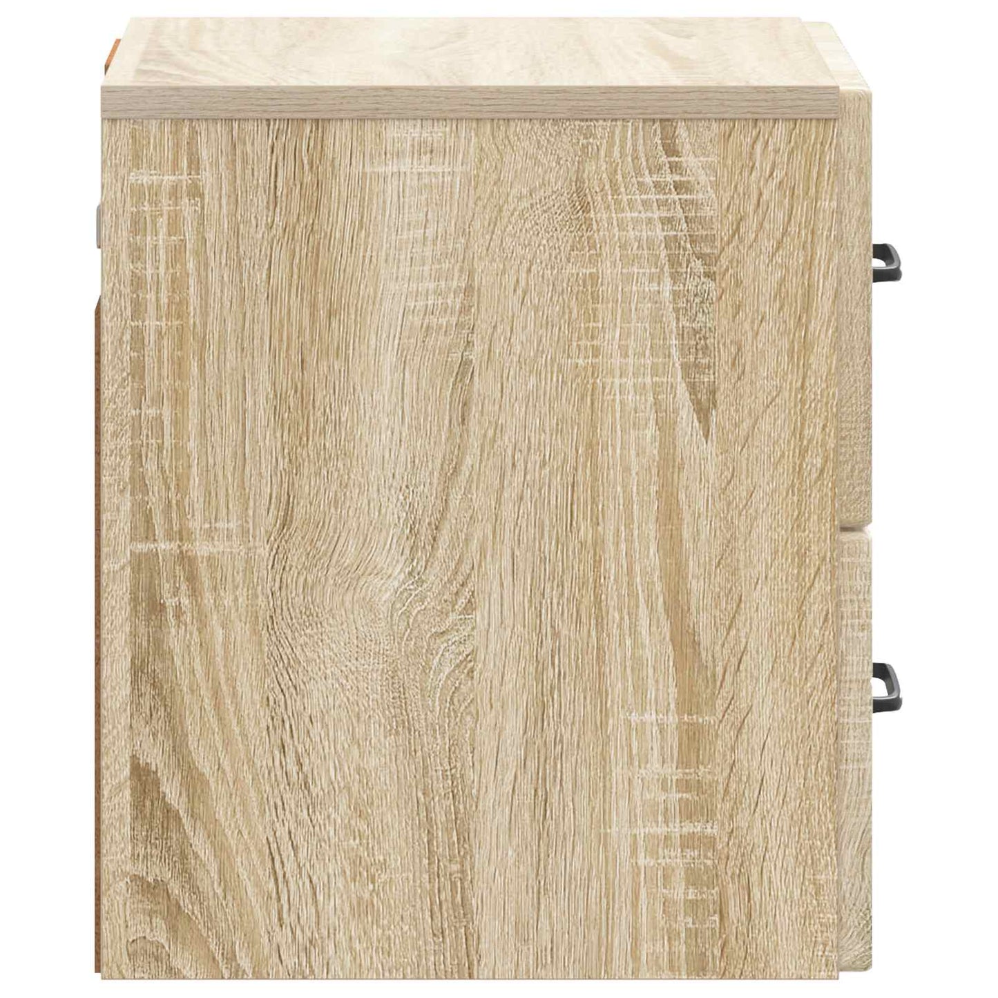 Wall-Mounted Bedside Cabinet Sonoma Oak 34.5 x 33 x 40 cm