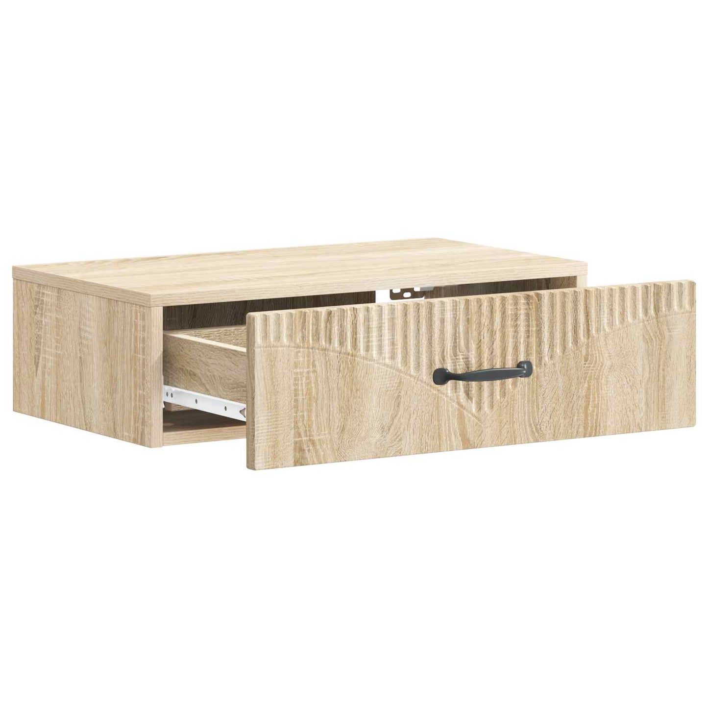 Wall-Mounted Side Table Sonoma Oak 59 x 34.5 x 17 cm
