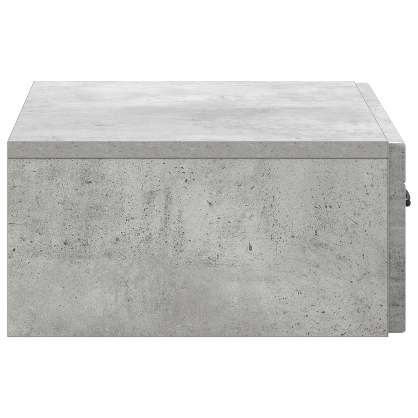 Wall-Mounted Side Table Concrete Grey 59 x 34.5 x 17 cm