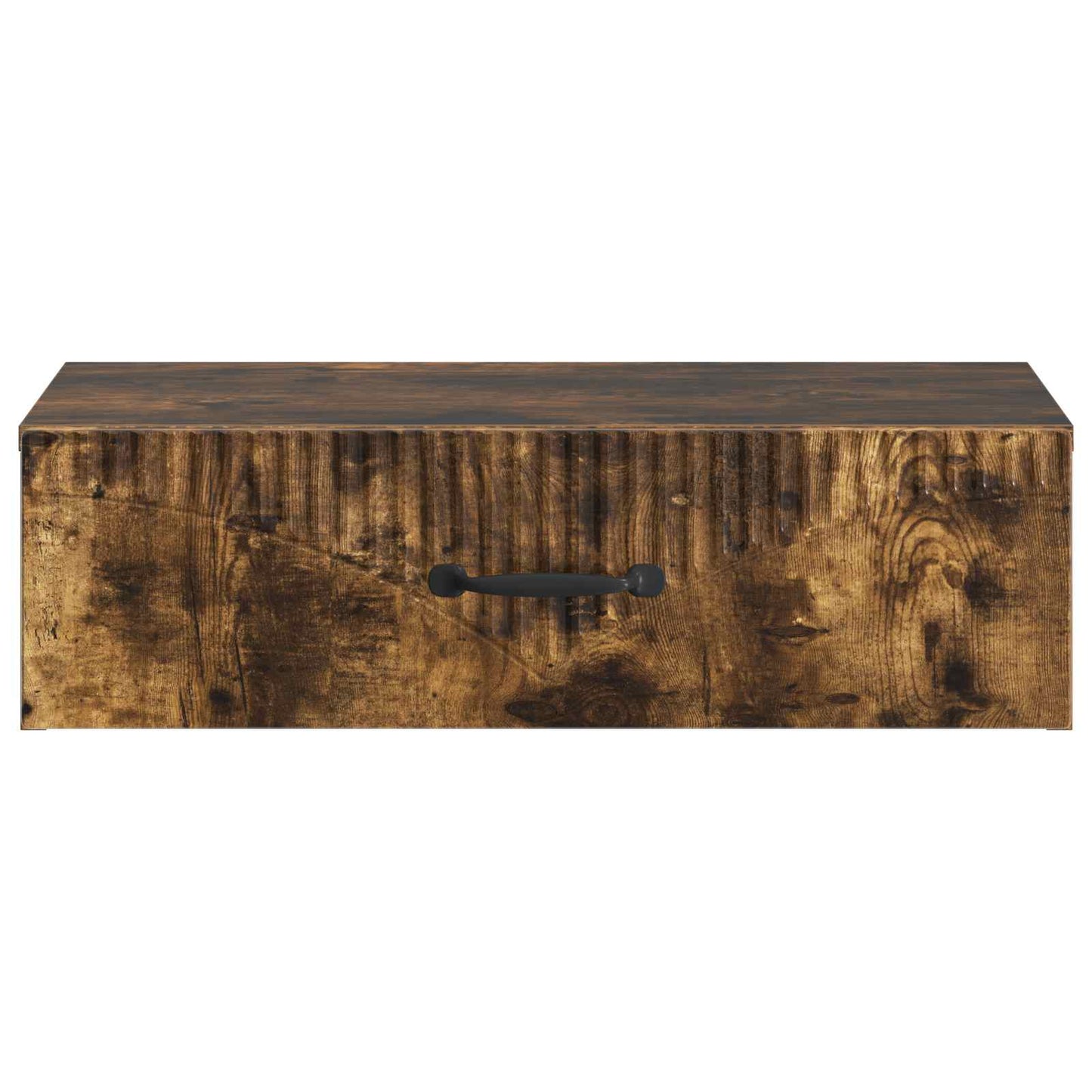 Wall-Mounted Side Table Smoked Oak 59 x 34.5 x 17 cm