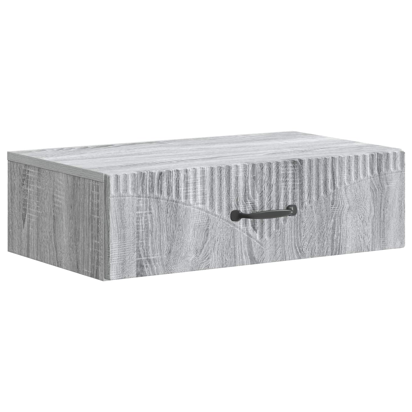 Wall-Mounted Side Table Grey Sonoma 59 x 34.5 x 17 cm