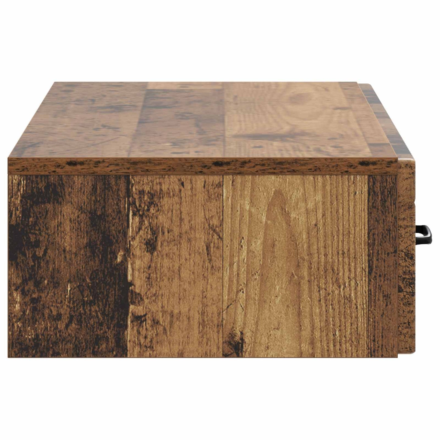 Wall-Mounted Side Table Old Wood 87.5 x 34.5 x 17 cm