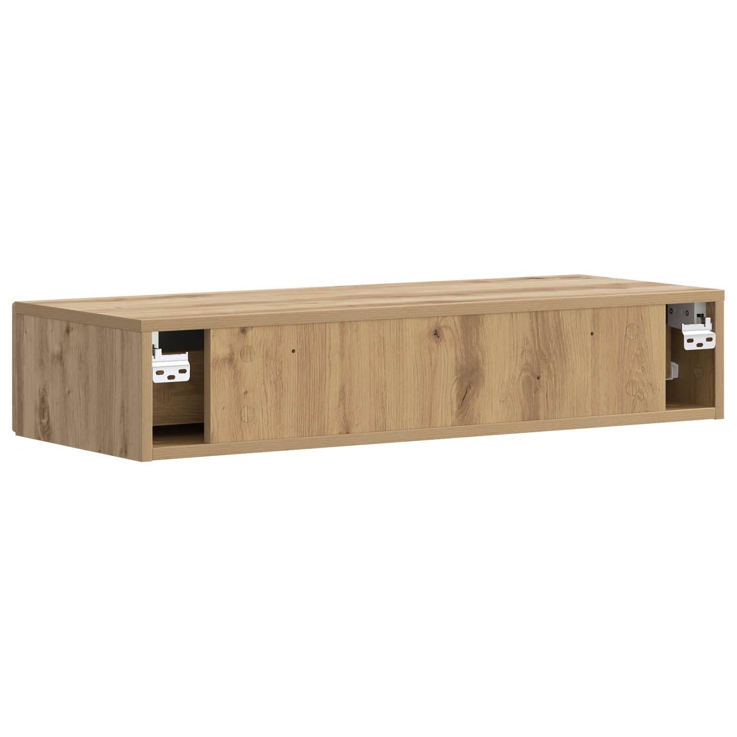 Wall-Mounted Side Table Artisan Oak 87.5 x 34.5 x 17 cm