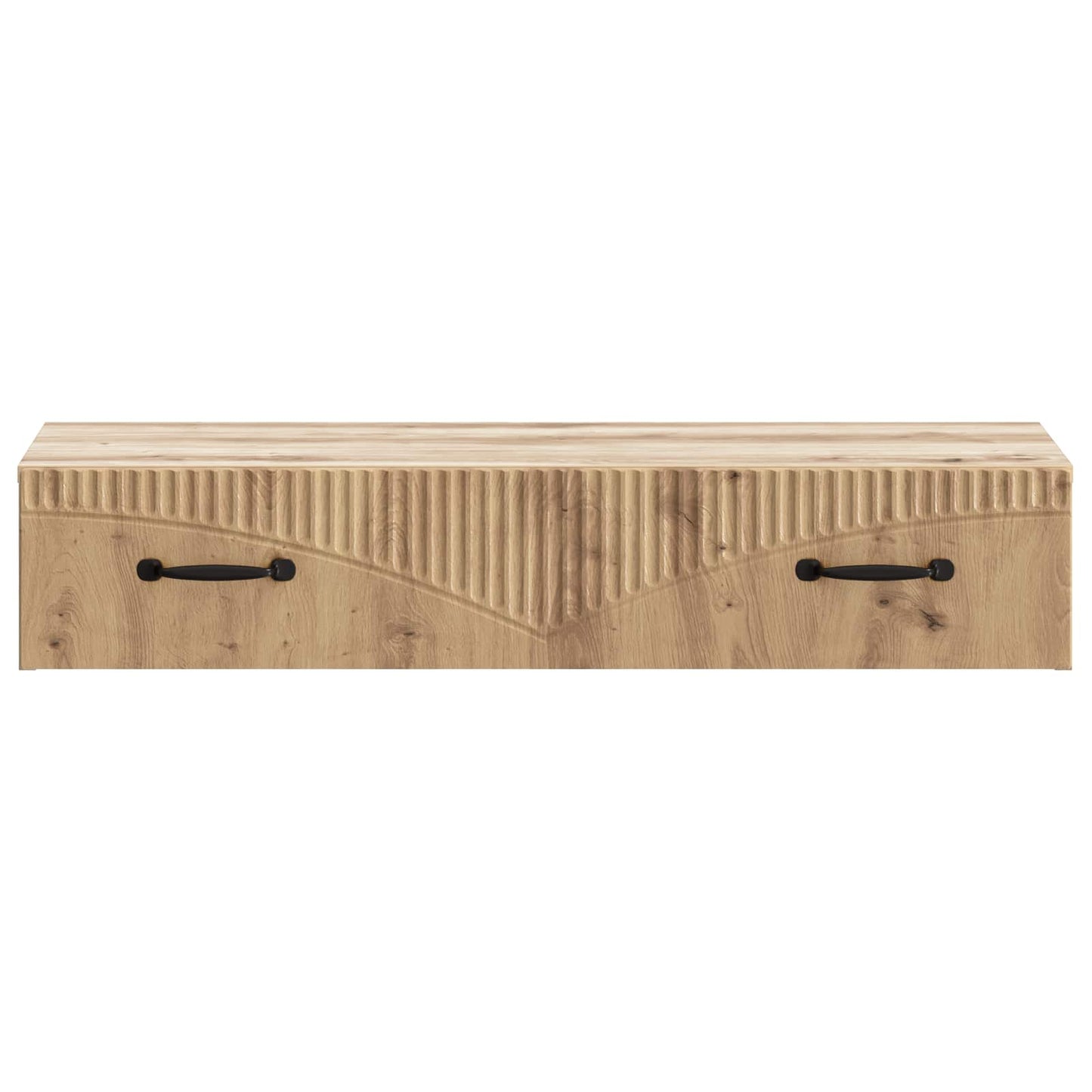 Wall-Mounted Side Table Artisan Oak 87.5 x 34.5 x 17 cm