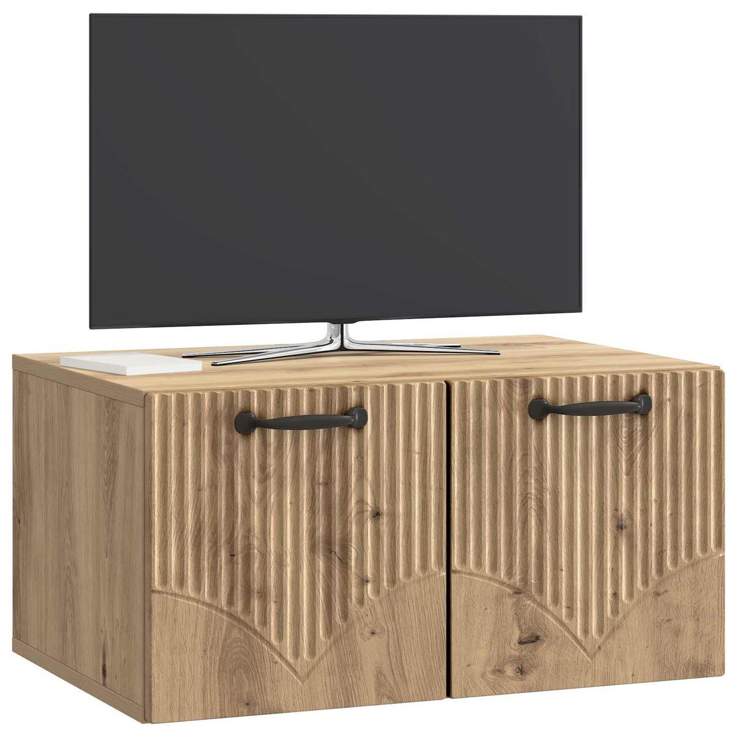 Wall-Mounted TV Cabinet 59.5 x 41 x 30 cm Artisan Oak