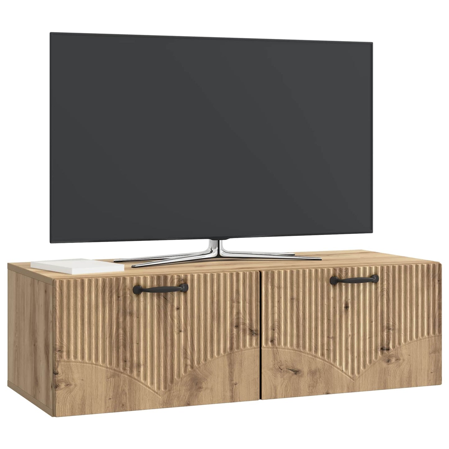 Wall-Mounted TV Cabinet 98 x 41 x 30 cm Artisan Oak