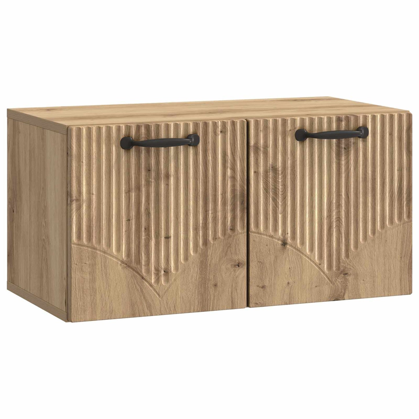 Wall-Mounted TV Cabinet 59.5 x 31 x 30 cm Artisan Oak