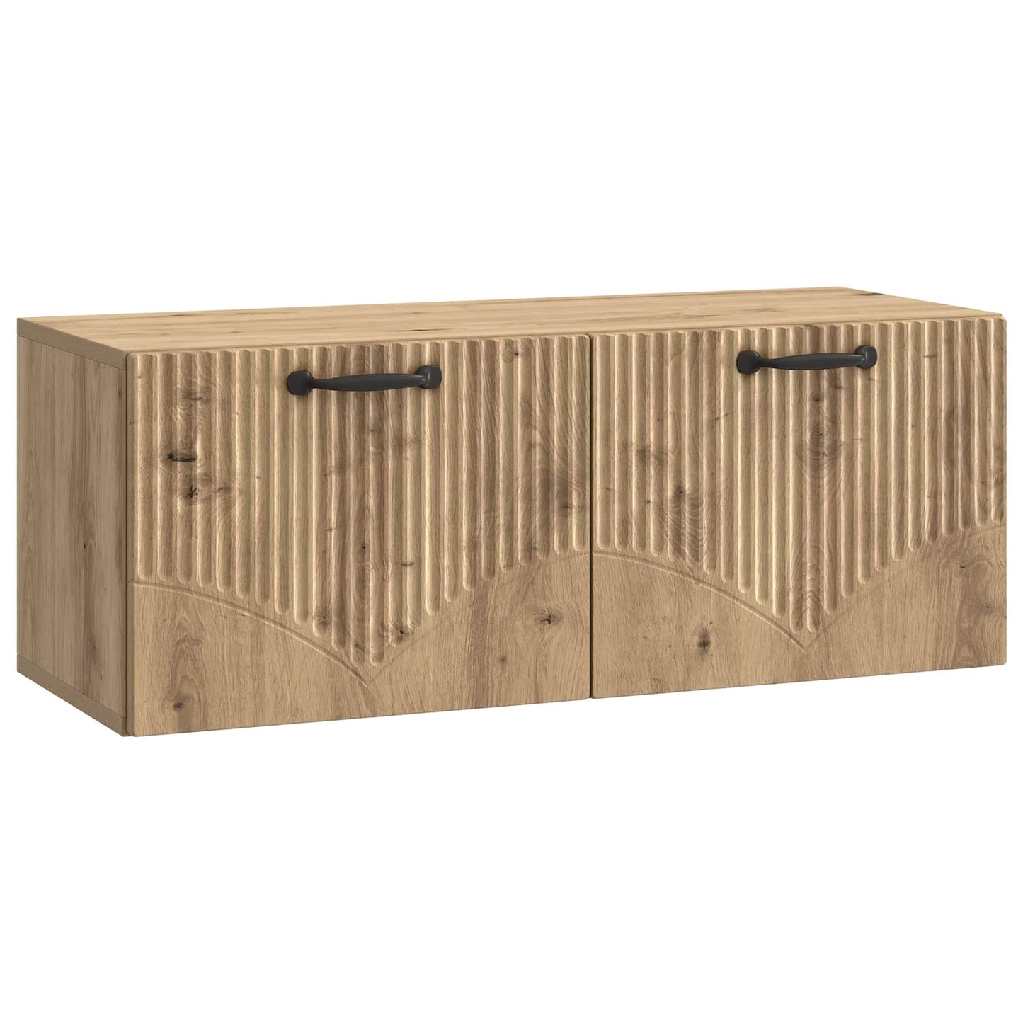 Wall-Mounted TV Cabinet 78.5 x 31 x 30 cm Artisan Oak