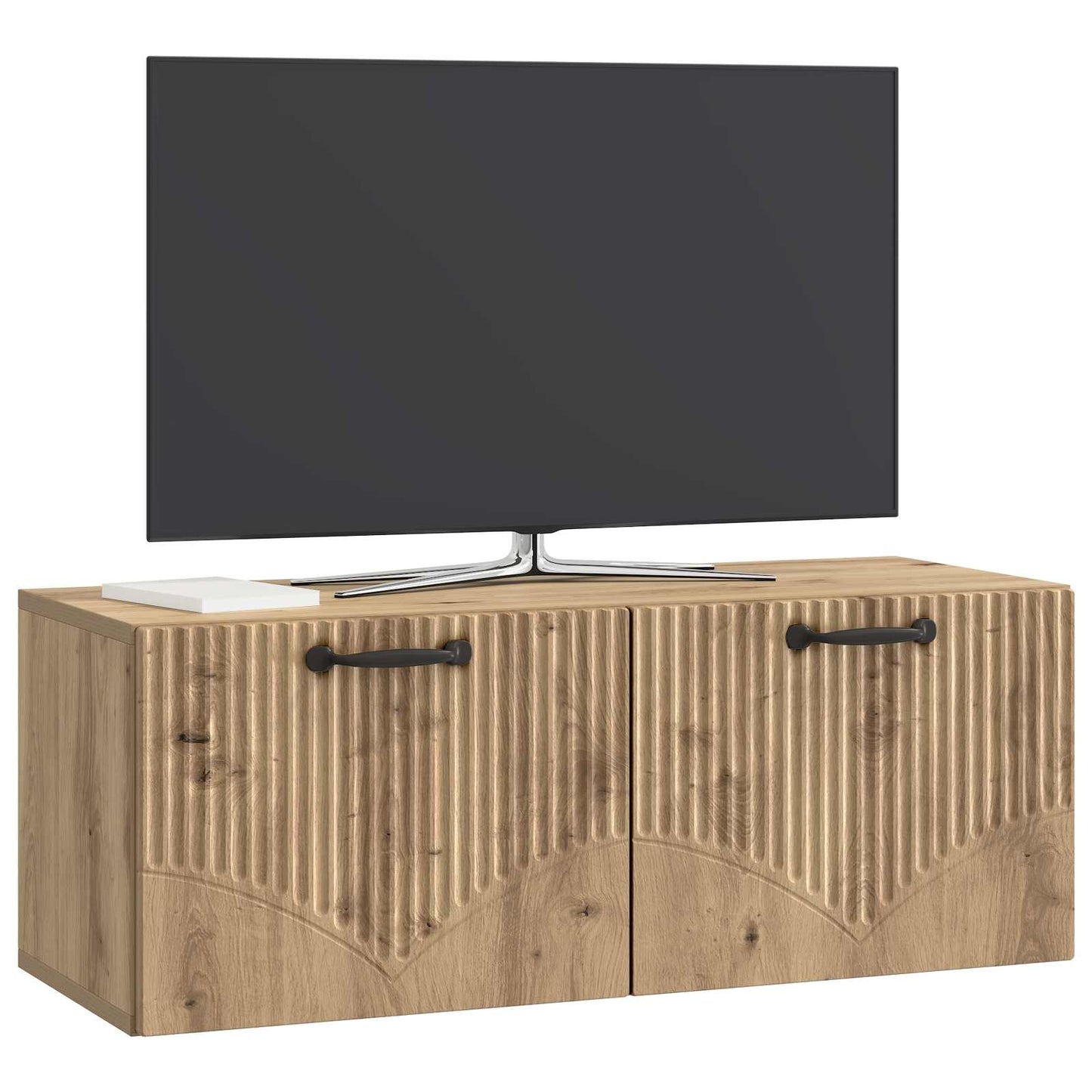 Wall-Mounted TV Cabinet 78.5 x 31 x 30 cm Artisan Oak