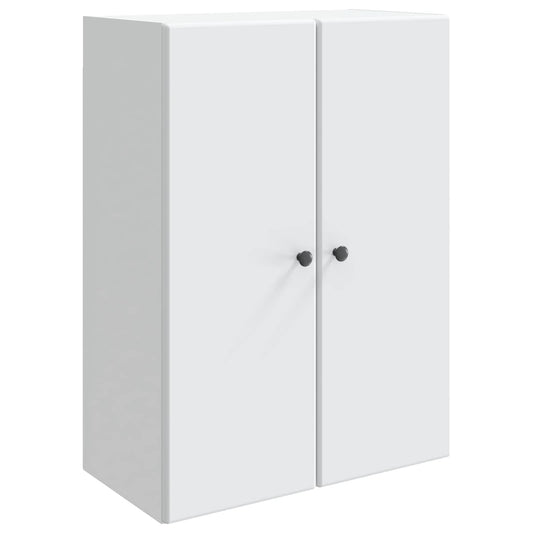 Wall-Mounted Cabinet White 66 x 34.5 x 90 cm Engineered Wood