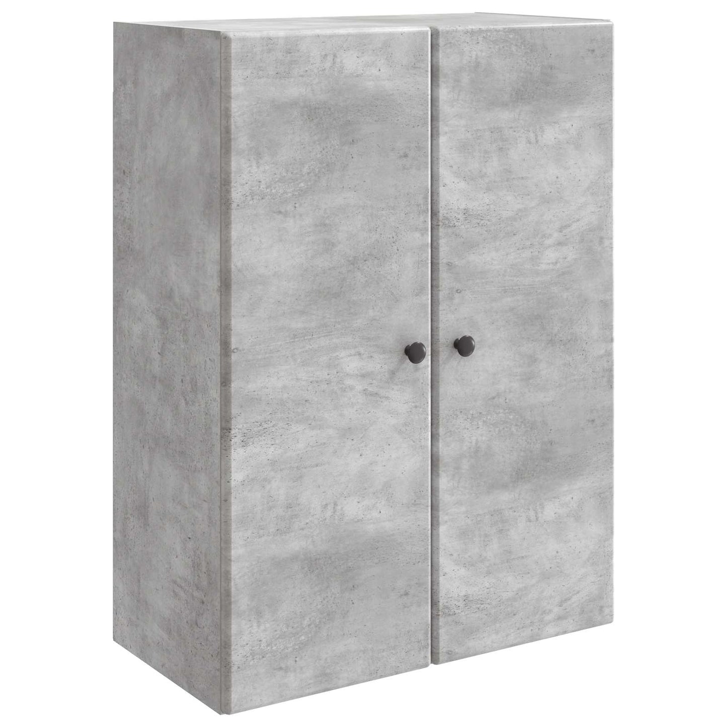 Wall-Mounted Cabinet Concrete Grey 66 x 34.5 x 90 cm