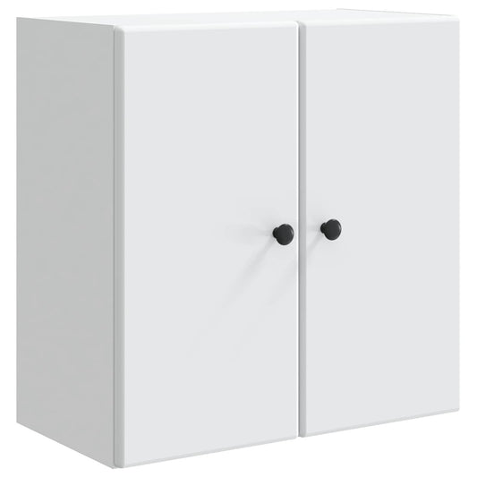 Wall-Mounted Cabinet White 59 x 31 x 60 cm Engineered Wood