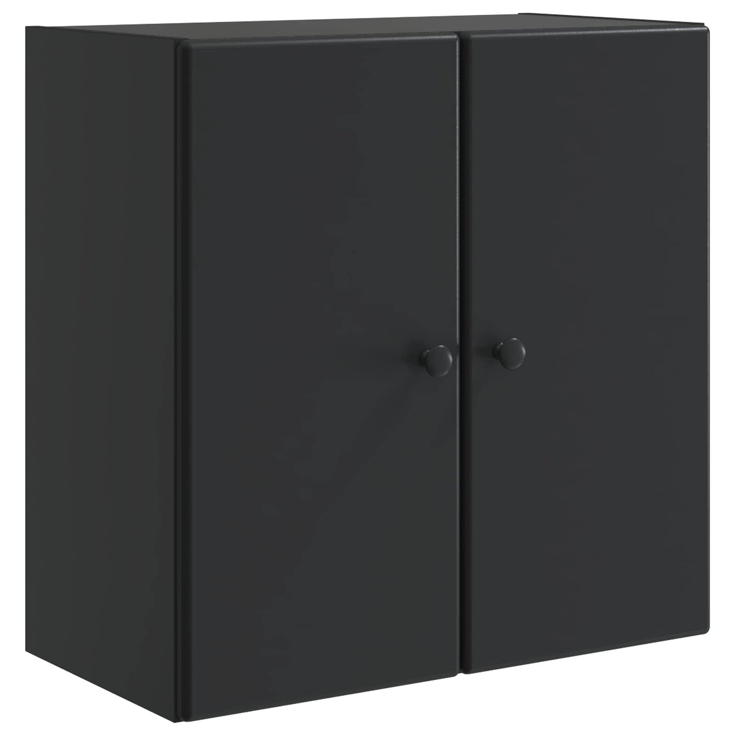 Wall-Mounted Cabinet Black 59 x 31 x 60 cm Engineered Wood