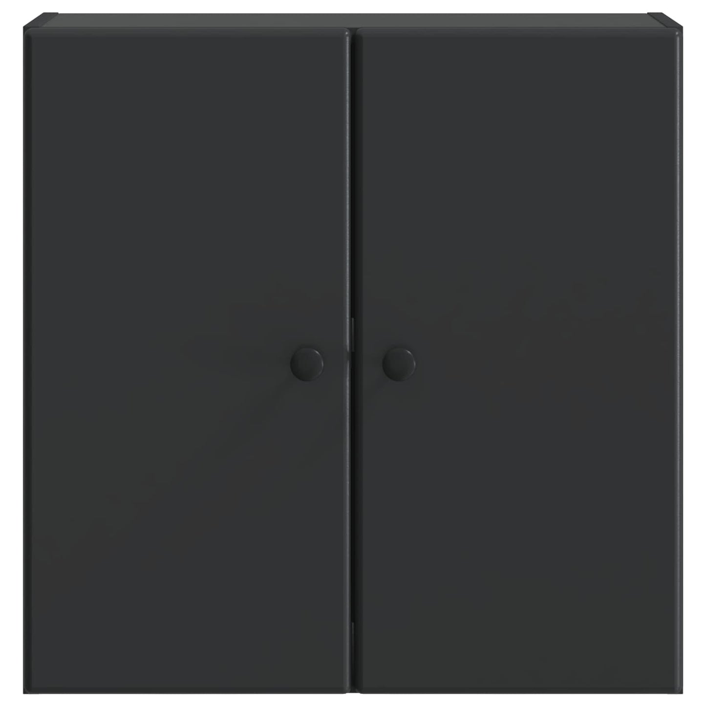 Wall-Mounted Cabinet Black 59 x 31 x 60 cm Engineered Wood