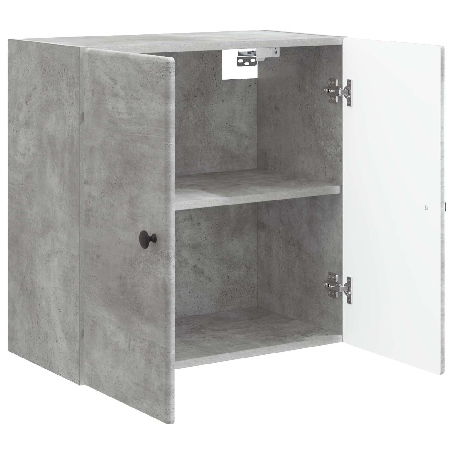 Wall-Mounted Cabinet Concrete Grey 59 x 31 x 60 cm
