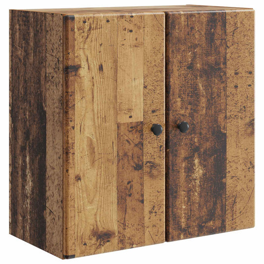 Wall-Mounted Cabinet Old Wood 59 x 31 x 60 cm Engineered Wood