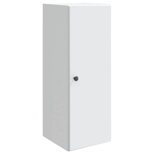 Wall-Mounted Cabinet White 33 x 34.5 x 90 cm Engineered Wood