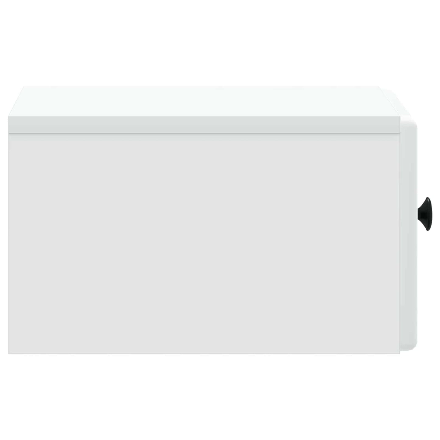 Wall-Mounted Bedside Cabinet 2 pcs White 34.5 x 33 x 20 cm