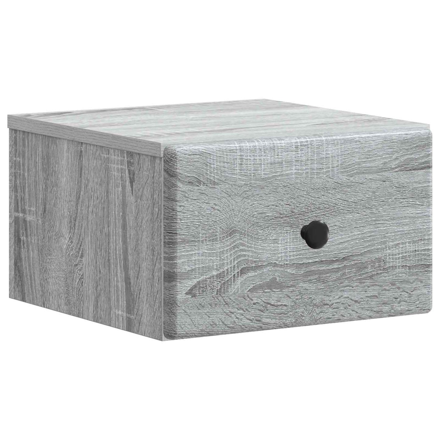 Wall-Mounted Bedside Cabinet 2 pcs Grey Sonoma Engineered Wood