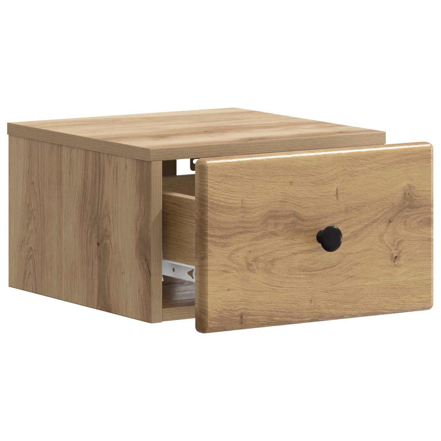 Wall-Mounted Bedside Cabinet 2 pcs Artisan Oak