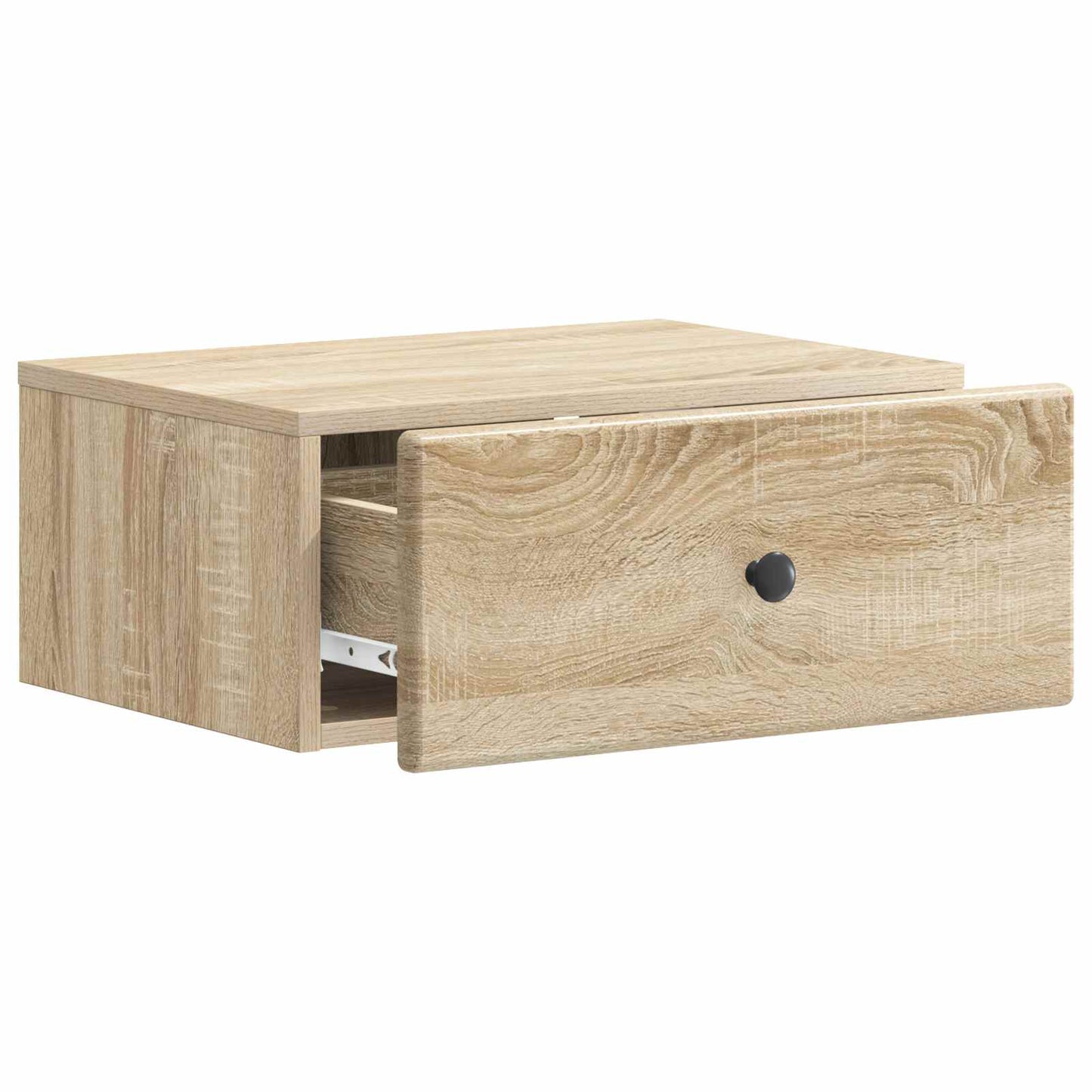 Wall-Mounted Bedside Cabinet 2 pcs Sonoma Oak 49 x 34.5 x 20 cm