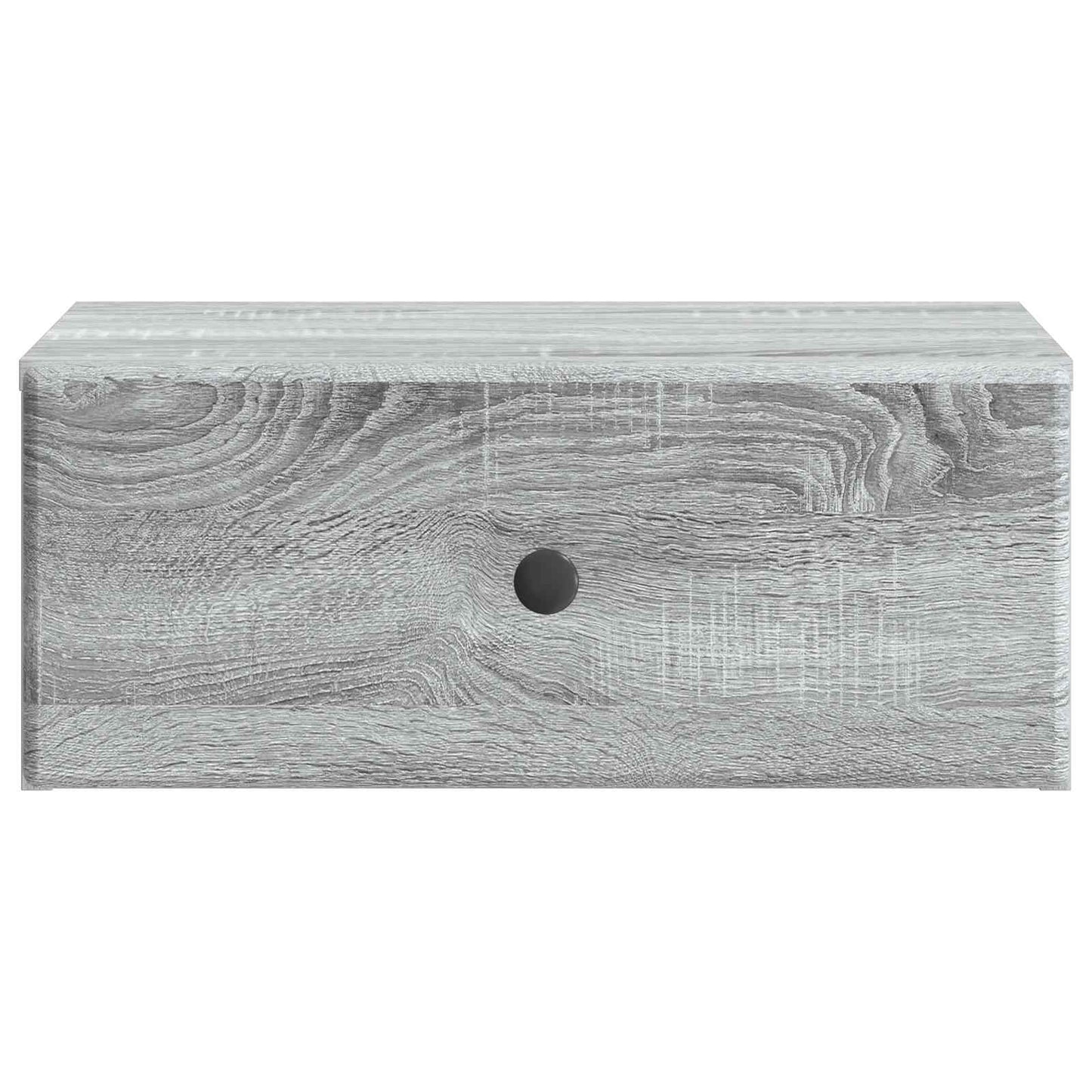 Wall-Mounted Bedside Cabinet 2 pcs Grey Sonoma
