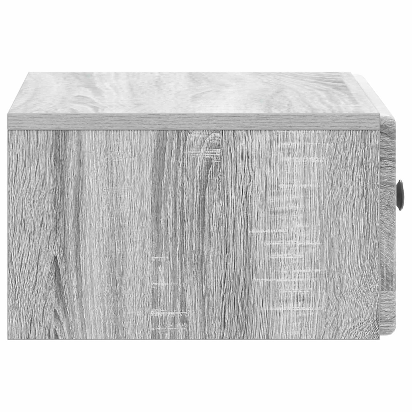 Wall-Mounted Bedside Cabinet 2 pcs Grey Sonoma