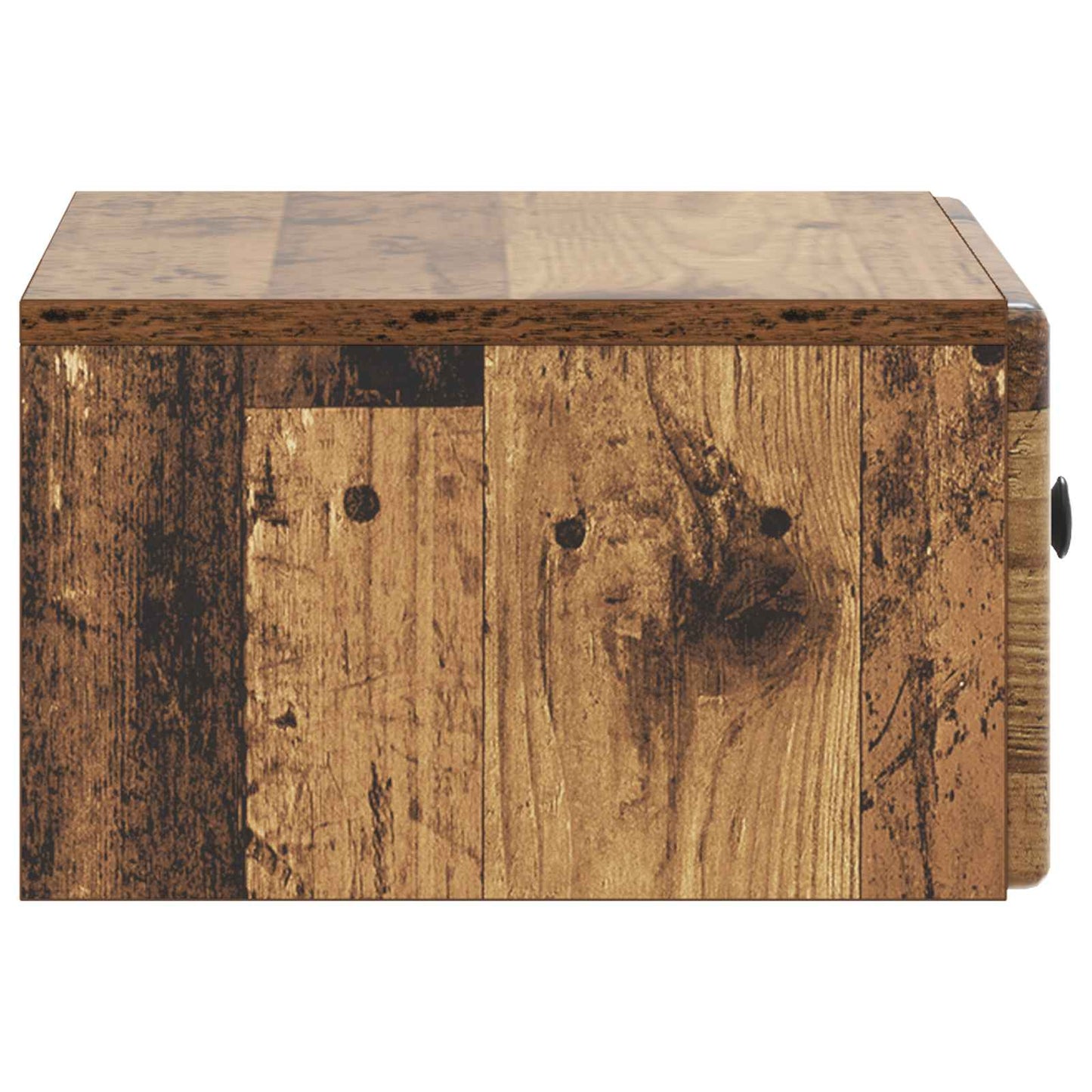 Wall-Mounted Bedside Cabinet 2 pcs Old Wood 49 x 34.5 x 20 cm